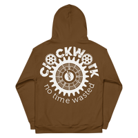 Clockwork Trust Yo Grind Brown Unisex Hoodie