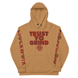 Clockwork Brown And Orange Unisex Hoodie
