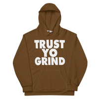 Clockwork Trust Yo Grind Brown Unisex Hoodie