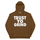 Clockwork Trust Yo Grind Brown Unisex Hoodie