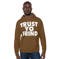 Clockwork Trust Yo Grind Brown Unisex Hoodie