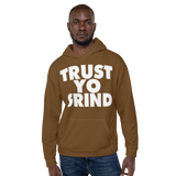Clockwork Trust Yo Grind Brown Unisex Hoodie