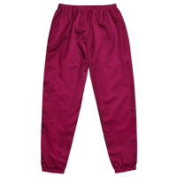 Burgundy Clockwork Unisex track pants