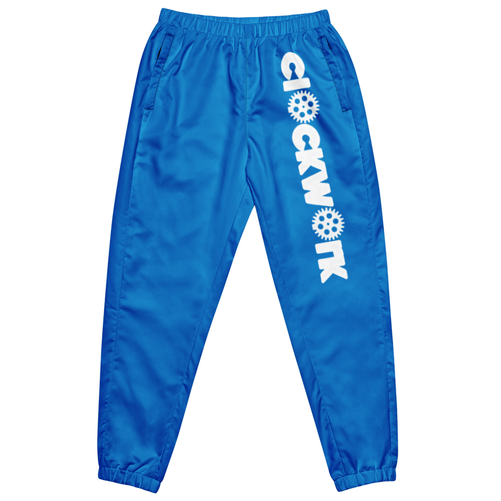 Blue Clockwork track pants