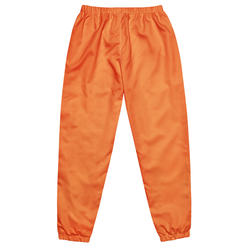 Clockwork Orange and Brown Unisex track pants