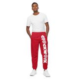 Clockwork Red Unisex track pants