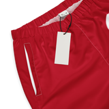 Clockwork Red Unisex track pants