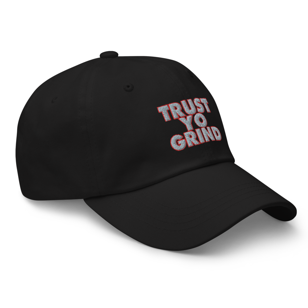 Trust Yo Grind Utility Black Dad hat