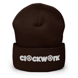 Clockwork Word  Cuffed skully hat