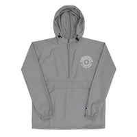 Clockwork Colorful Embroidered Champion Windbreaker Packable Jacket