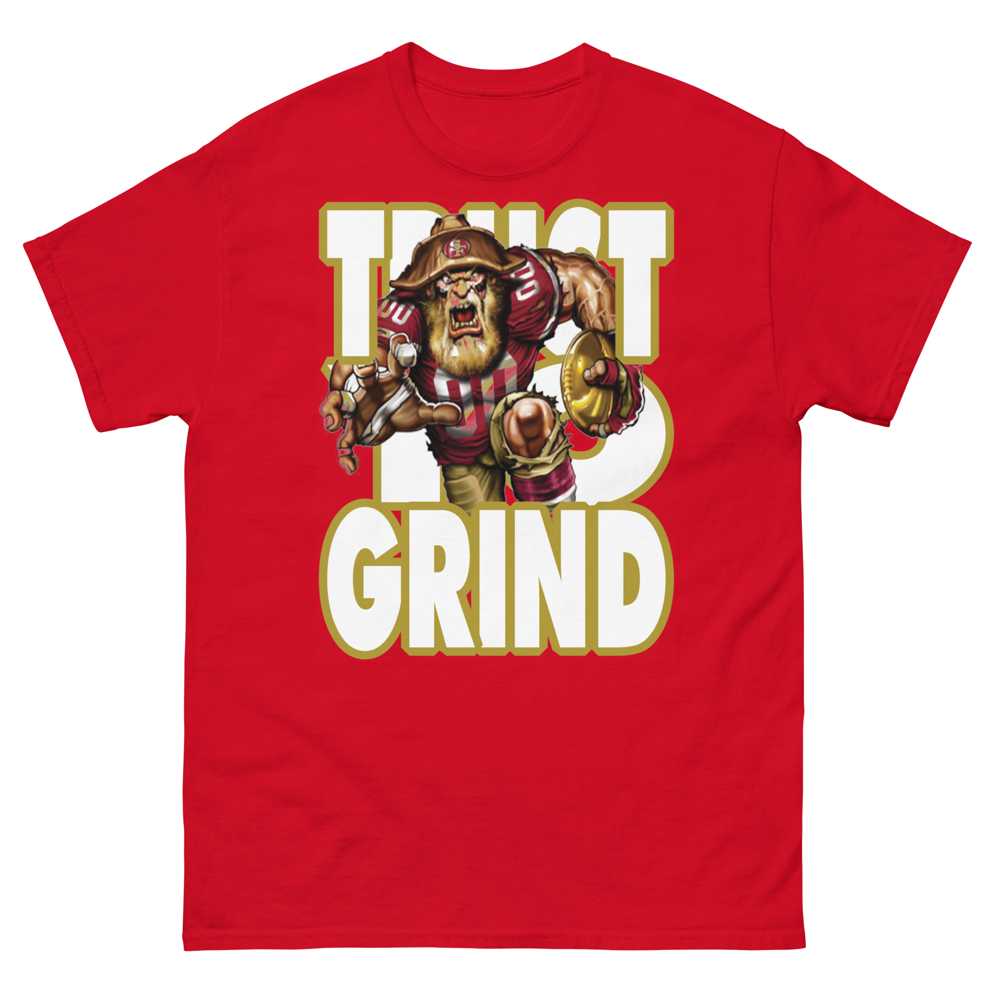 Trust Yo Grind 49ers NFL logo Men's classic tee