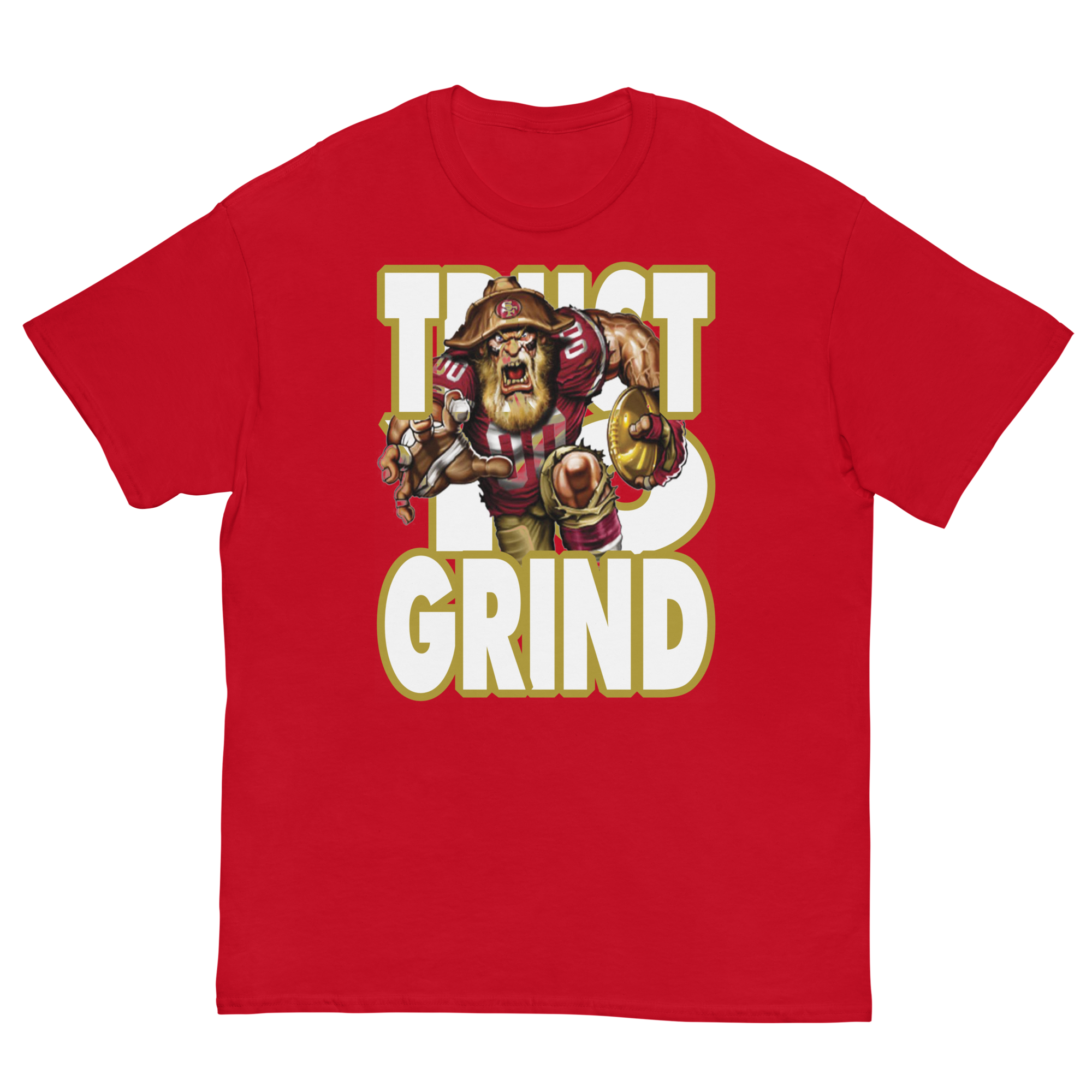 Trust Yo Grind 49ers NFL logo Men's classic tee