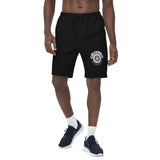 Clockwork Logo Black Men's fleece shorts