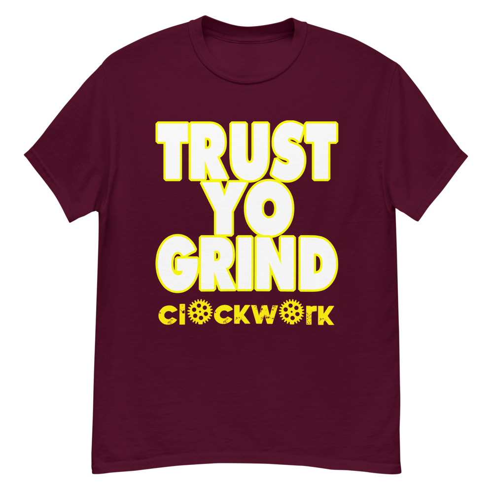 Clockwork Trust Yo Grind NFL Washington football team heavyweight tee
