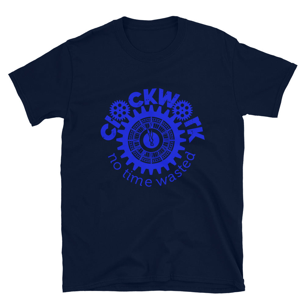 Clockwork Royal Blue Short-Sleeve Unisex T-Shirt