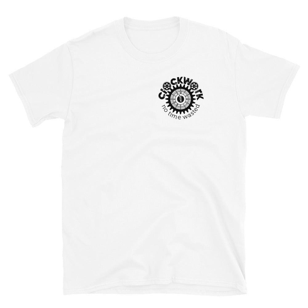 Clockwork Logo Flag Short-Sleeve Unisex T-Shirt