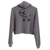 Clockwork Super Woman Crop Hoodie