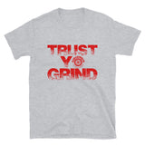 Trust Yo Grind Red Logo Short-Sleeve Unisex T-Shirt