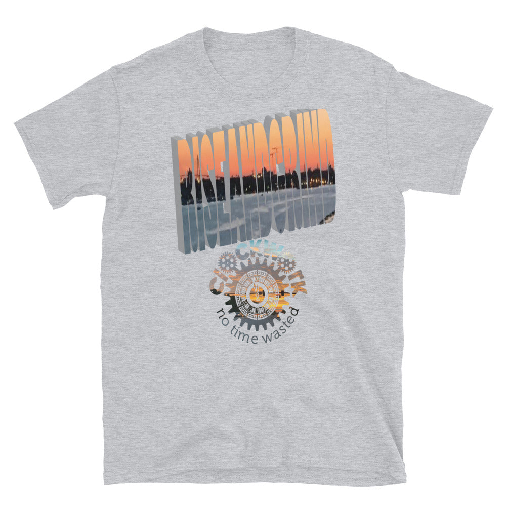 Rise and Grind Clockwork Short-Sleeve Unisex T-Shirt