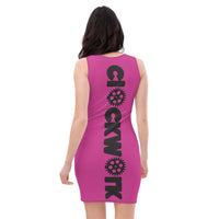 Pink Clockwork Dress