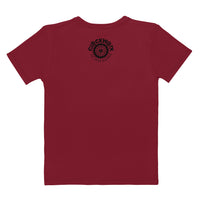 Clockwork Women's Dark Red T-shirt