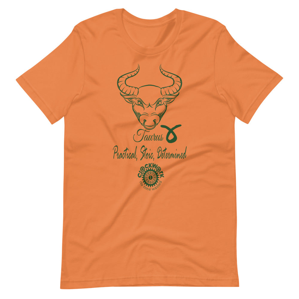 Clockwork Taurus Short-Sleeve Unisex T-Shirt