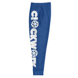 Clockwork Word Logo  Blue Men's Joggers