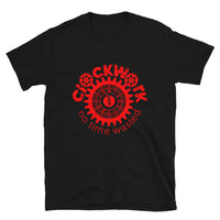 Red Clockwork Logo Short-Sleeve Unisex T-Shirt