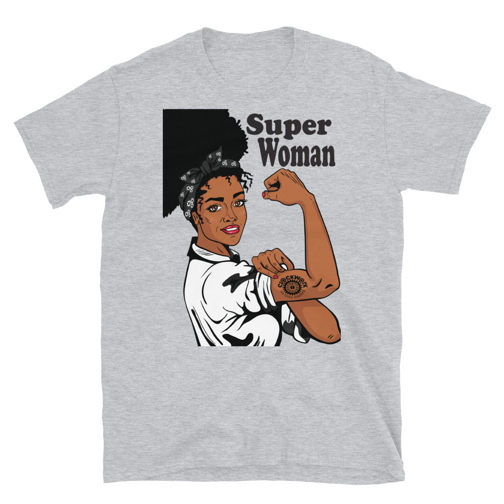Clockwork super woman Short-Sleeve Unisex T-Shirt