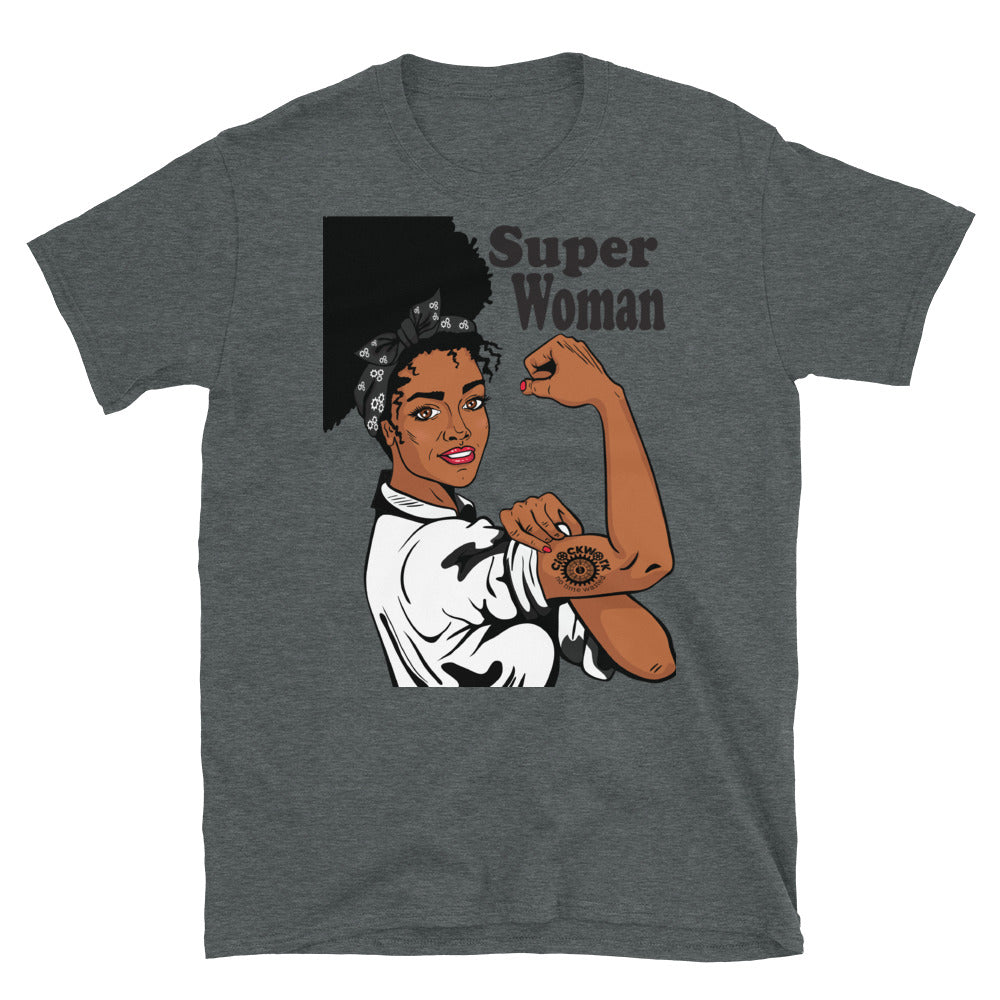Clockwork super woman Short-Sleeve Unisex T-Shirt