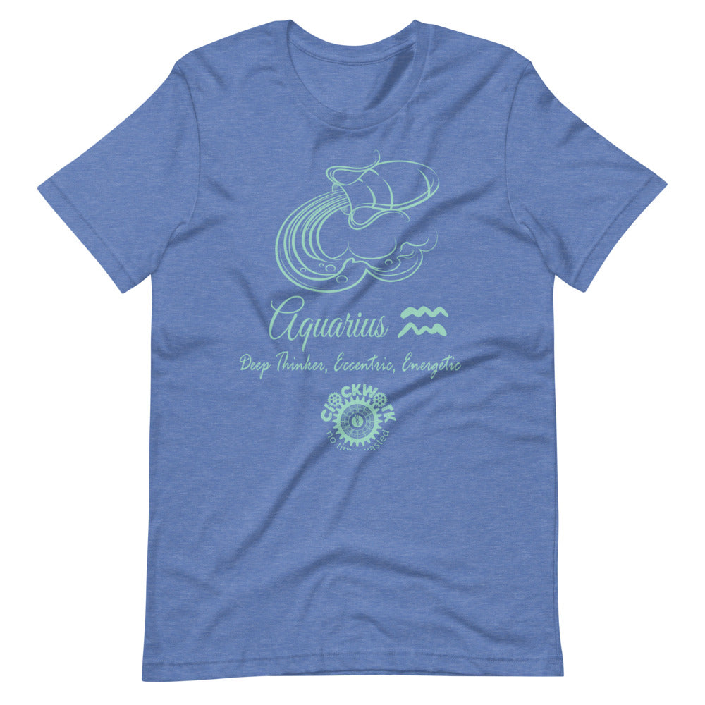 Clockwork Aquarius Short-Sleeve Unisex T-Shirt