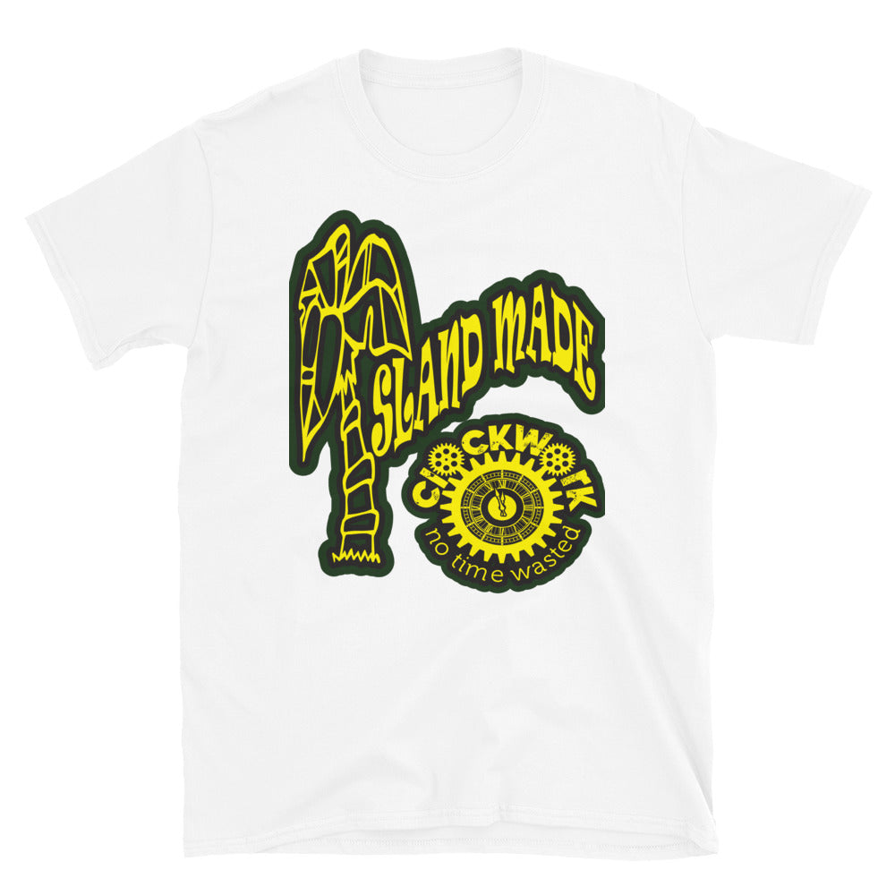 Island Made Jamaica Clockwork Short-Sleeve Unisex T-Shirt