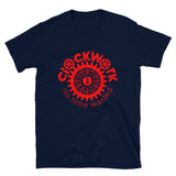Red Clockwork Logo Short-Sleeve Unisex T-Shirt