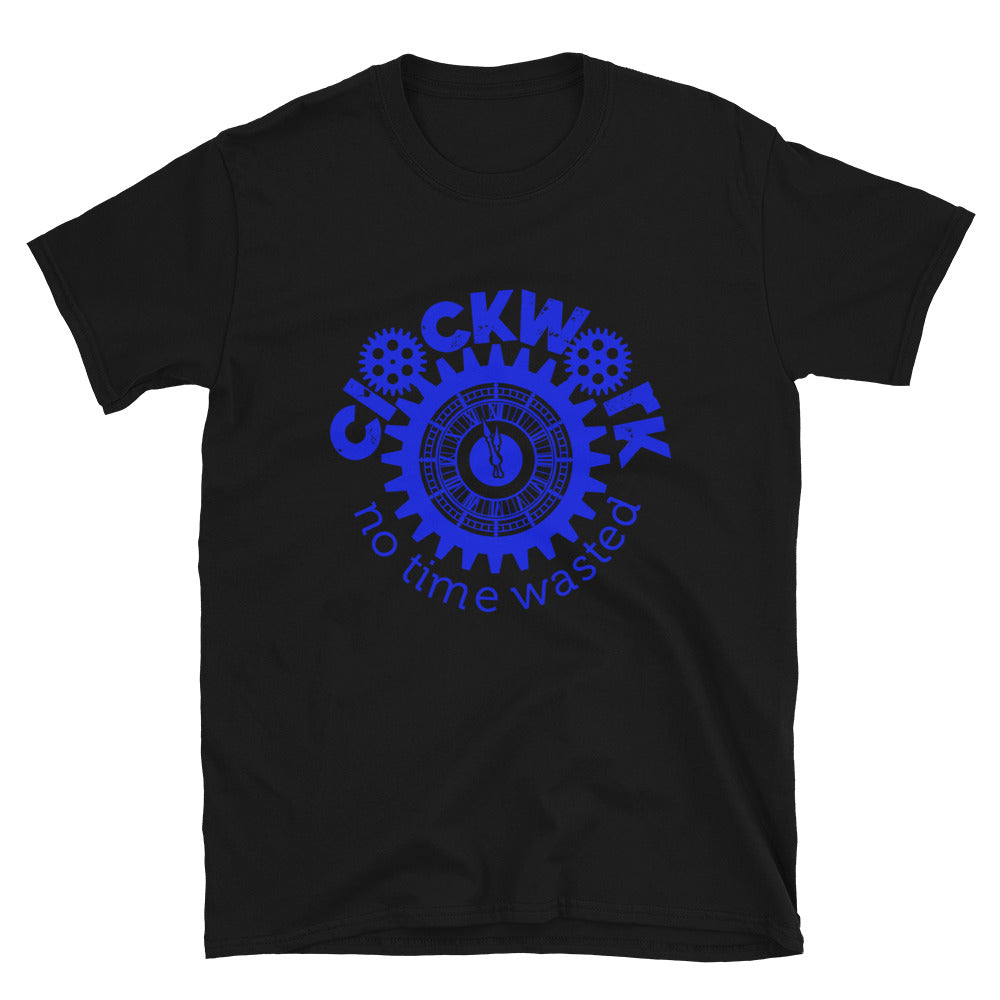 Clockwork Royal Blue Short-Sleeve Unisex T-Shirt