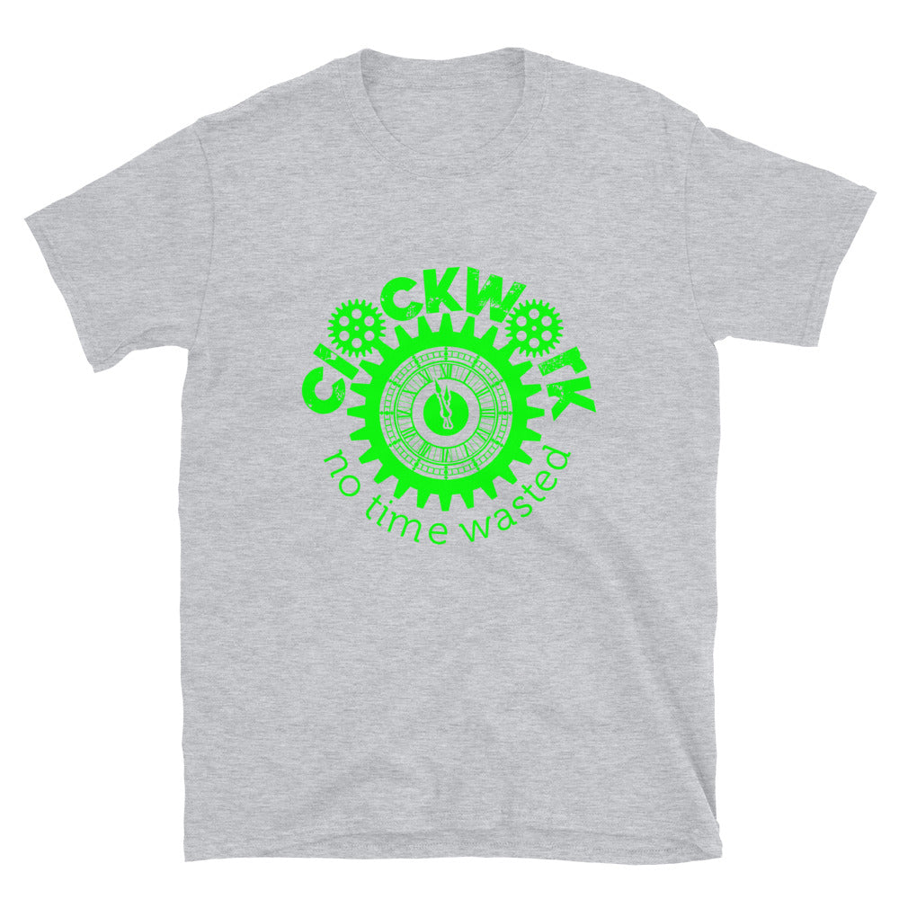 Clockwork Lime Logo Short-Sleeve Unisex T-Shirt
