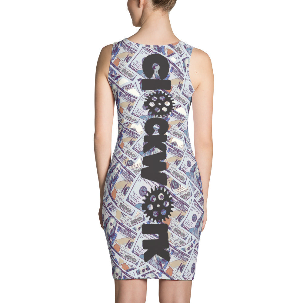 Clockwork Time is Money  Dress