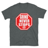 Grind Never Stops Clockwork Short-Sleeve Unisex T-Shirt
