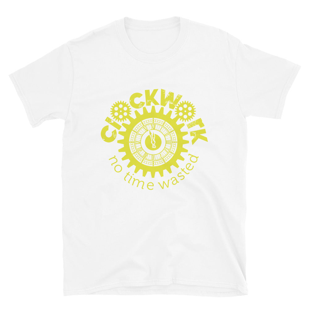 Clockwork Yellow Logo Short-Sleeve Unisex T-Shirt