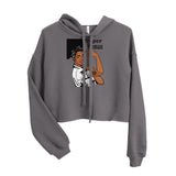 Clockwork Super Woman Crop Hoodie