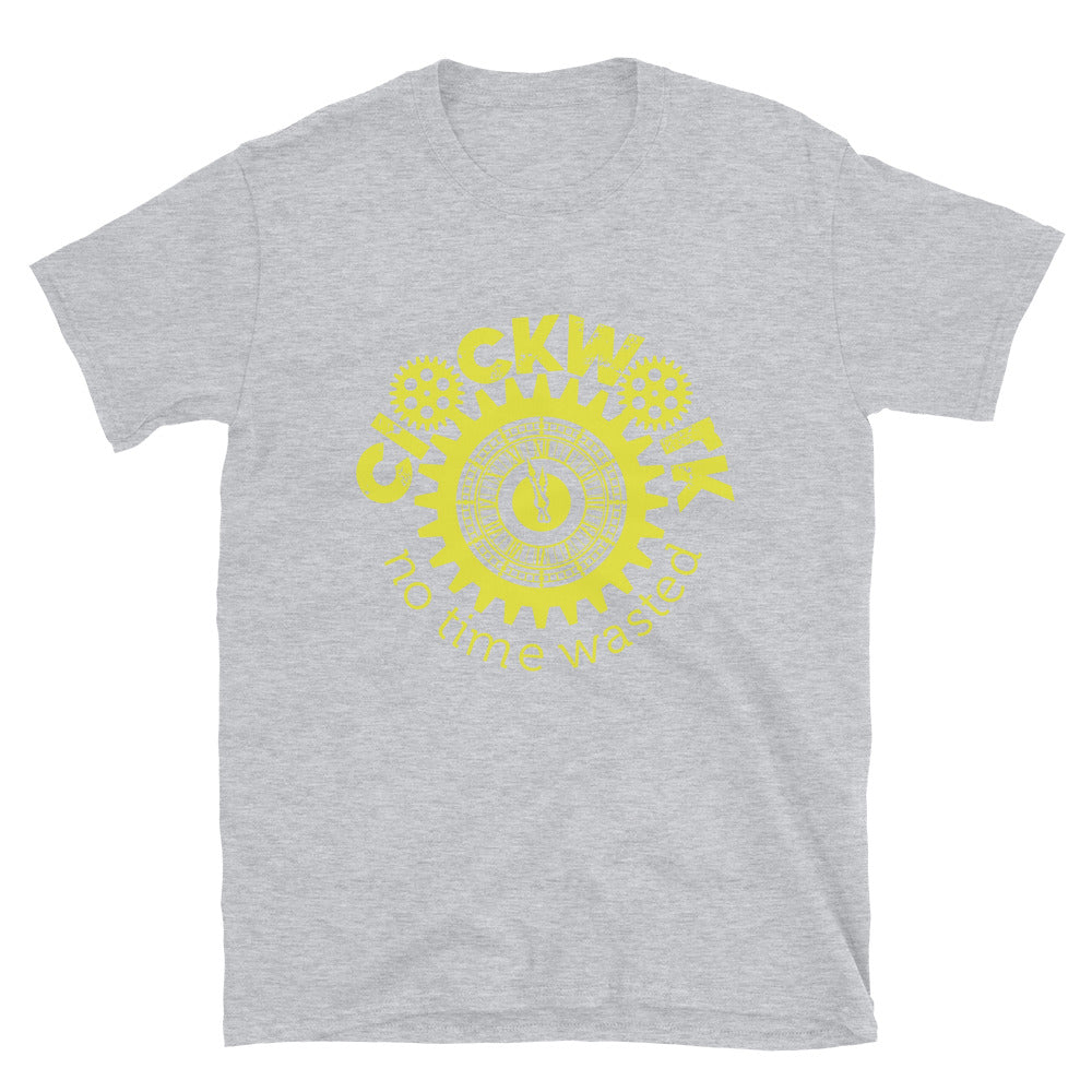 Clockwork Yellow Logo Short-Sleeve Unisex T-Shirt