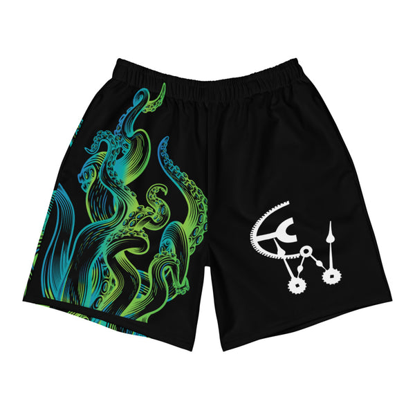 Octopus Clockwork Men's Athletic Long Shorts