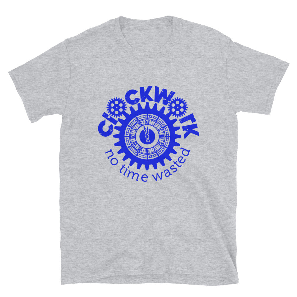 Clockwork Royal Blue Short-Sleeve Unisex T-Shirt