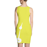 Clockwork CW Yellow and white Dress