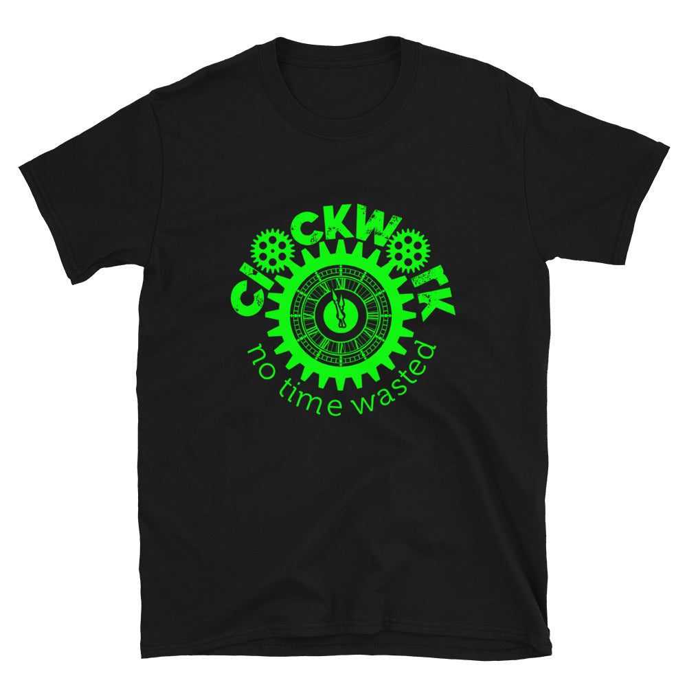Clockwork Lime Logo Short-Sleeve Unisex T-Shirt