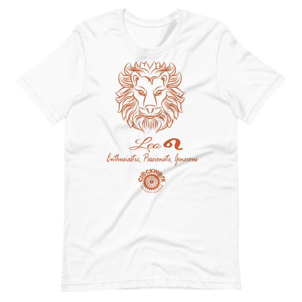 Clockwork Leo Short-Sleeve Unisex T-Shirt