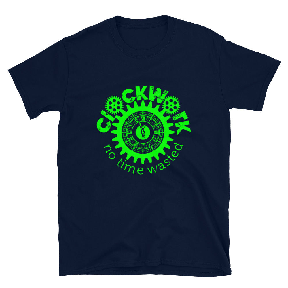 Clockwork Lime Logo Short-Sleeve Unisex T-Shirt