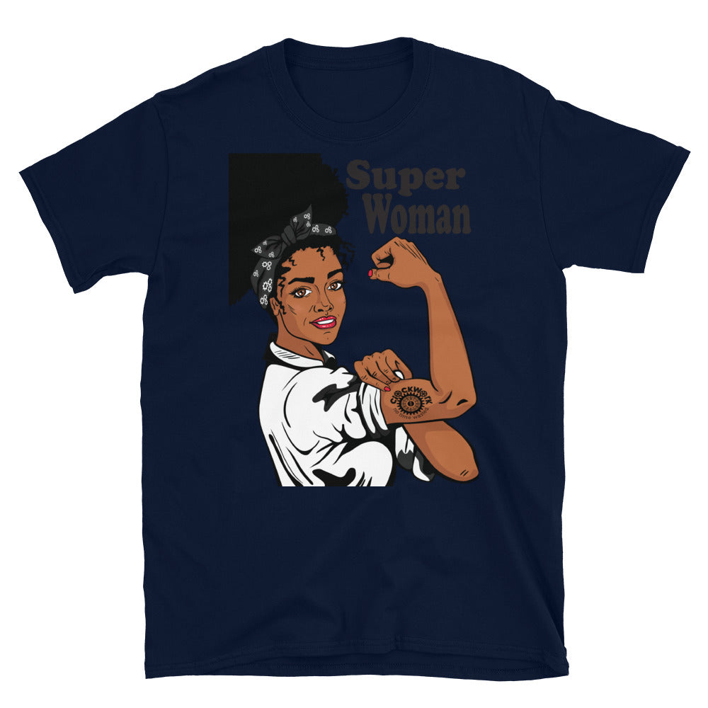 Clockwork super woman Short-Sleeve Unisex T-Shirt