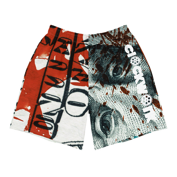 Clockwork Blood Money Men's Athletic Long Shorts