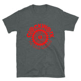 Red Clockwork Logo Short-Sleeve Unisex T-Shirt