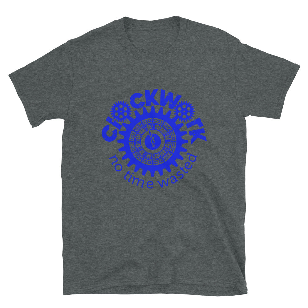 Clockwork Royal Blue Short-Sleeve Unisex T-Shirt